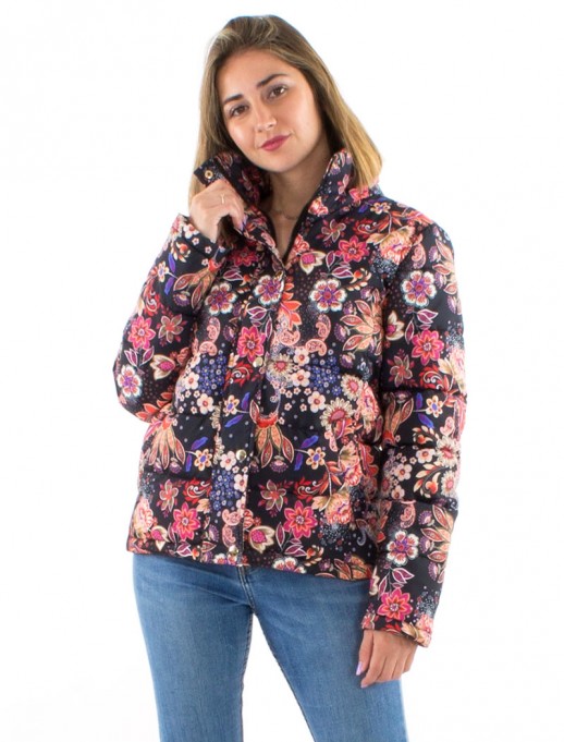 Jacheta matlasata cu print floral