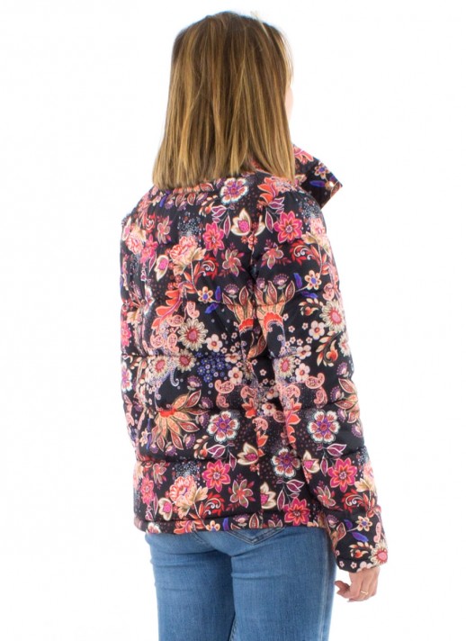 Jacheta matlasata cu print floral