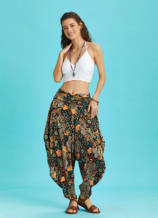Pantaloni Bohemian Hippie Chic